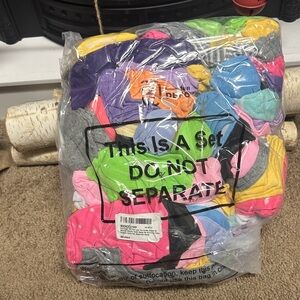 Colorful Sock Set-100 pairs low cut athletic socks